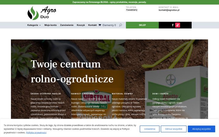 Screenshot of agroduo.pl