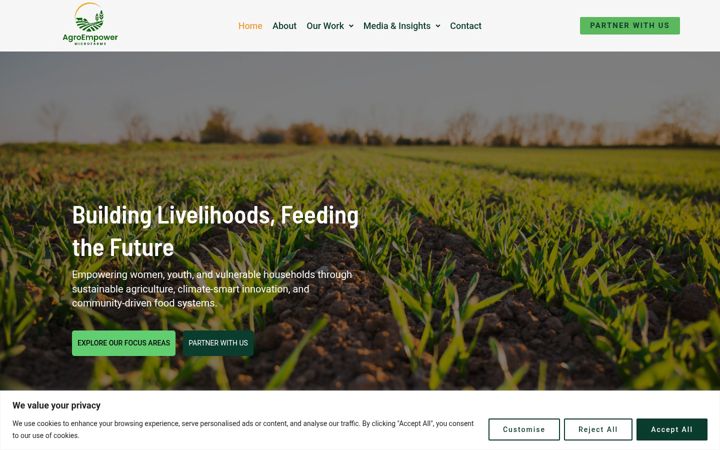 Screenshot of agroempower.com