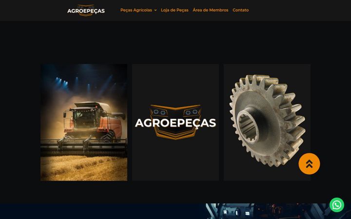 Captura de ecrã de agroepecas.com.br