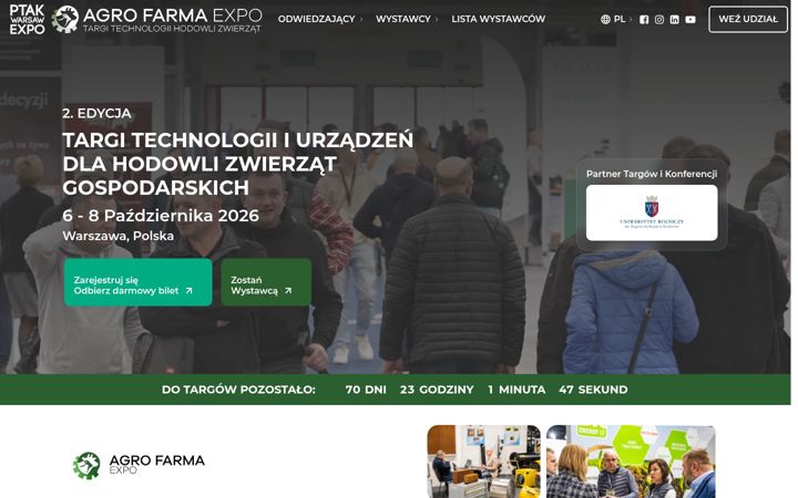 Ekrano kopija agrofarmaexpo.com