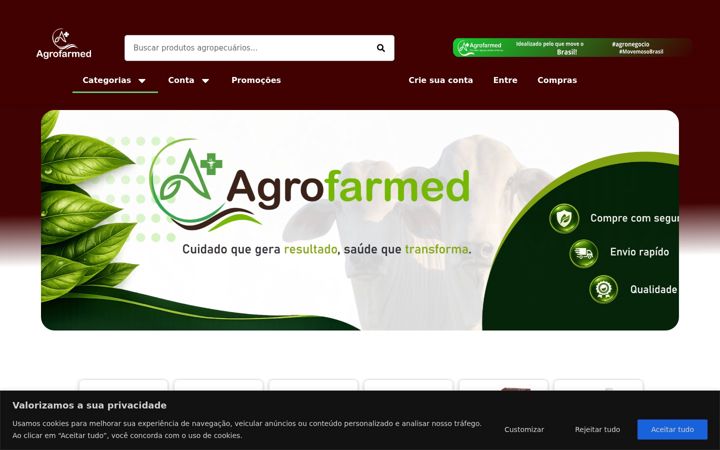 Screenshot von agrofarmed.com.br