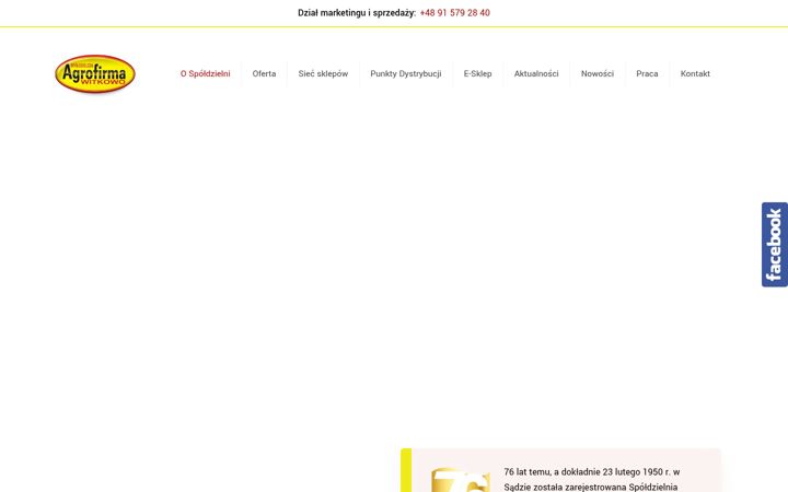Screenshot of agrofirmawitkowo.pl