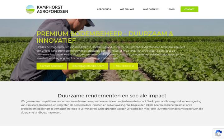Ekrano kopija agrofondsen.com