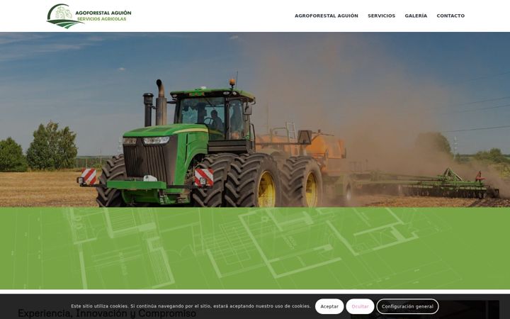 Screenshot of agroforestalaguion.com