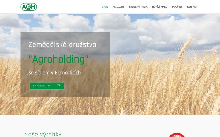 Screenshot von agroholding.cz