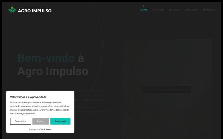 Screenshot of agroimpulso.pt