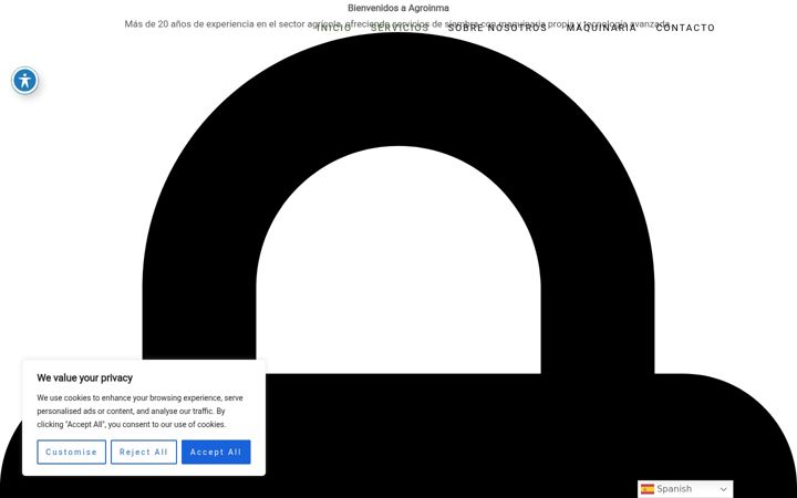 Screenshot of agroinma.es