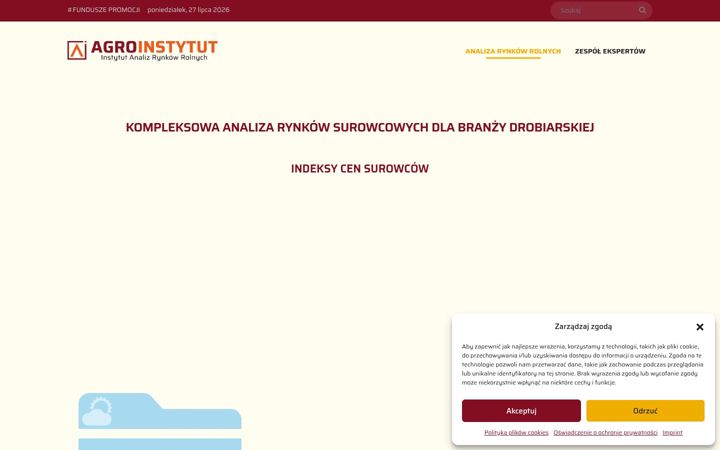 Screenshot of agroinstytut.pl