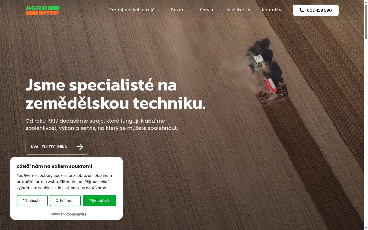 Screenshot tal-banner tal-kunsens muri qabel kwalunkwe interazzjoni