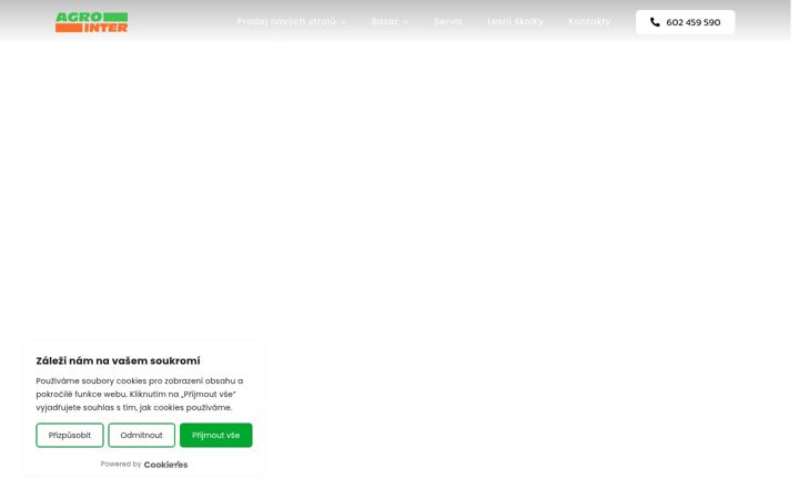 Screenshot ta' agrointer.cz