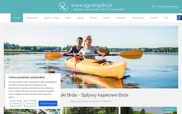 Screenshot of agrokajaki.pl