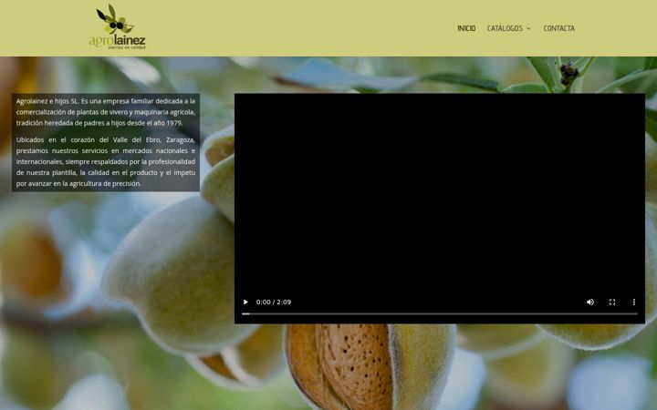Screenshot of agrolainez.com