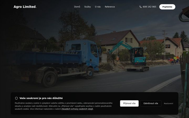 Screenshot of agrolimited.cz
