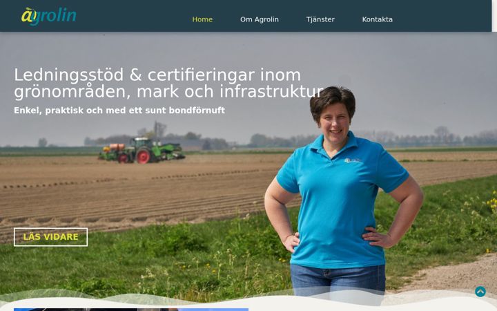 Screenshot of agrolin.se