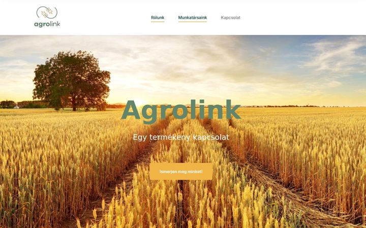 Screenshot van agrolink.hu