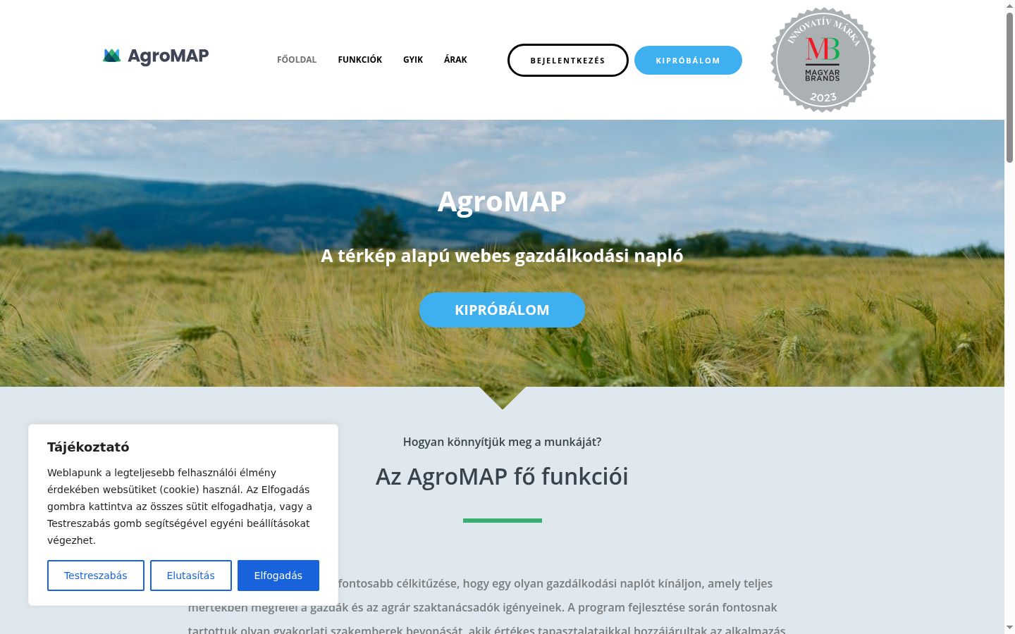 Sutikimo reklamjuostės, rodytos prieš bet kokią sąveiką, ekrano kopija