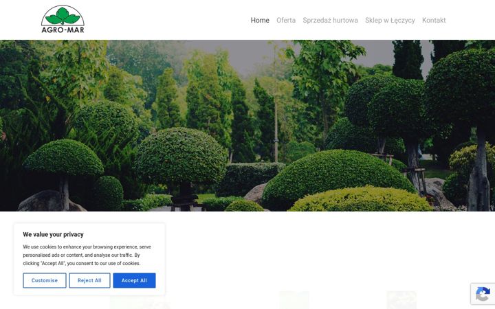Screenshot of agromar.com.pl