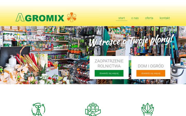 Screenshot of agromix.info.pl