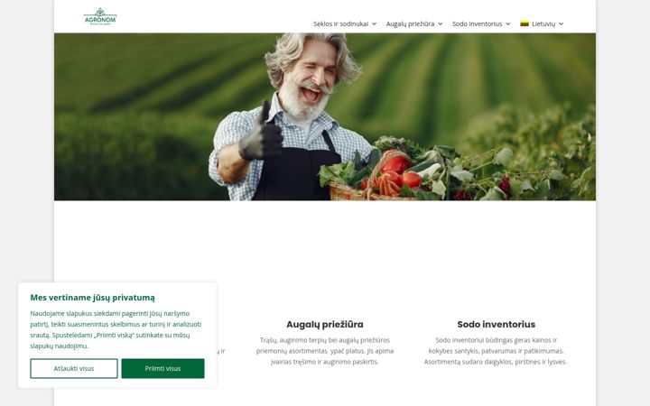 Ekraanipilt saidist agronom-garden.eu