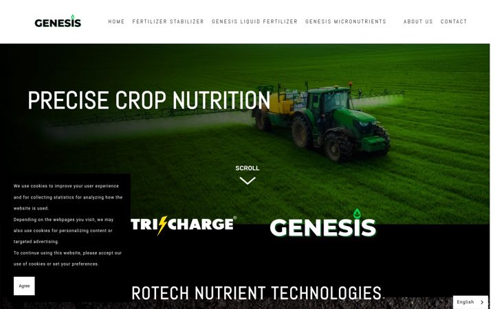 Zrzut ekranu agronutritech.eu