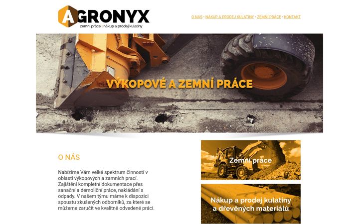Zrzut ekranu agronyx.eu
