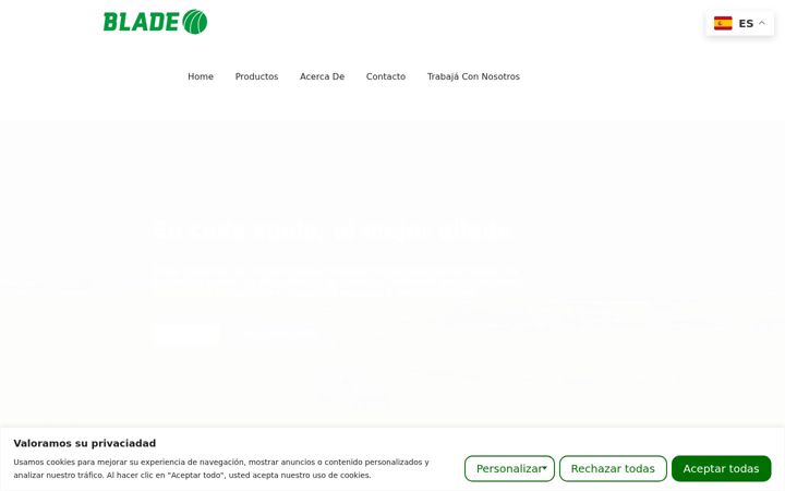 Screenshot von agropartesblade.com.ar