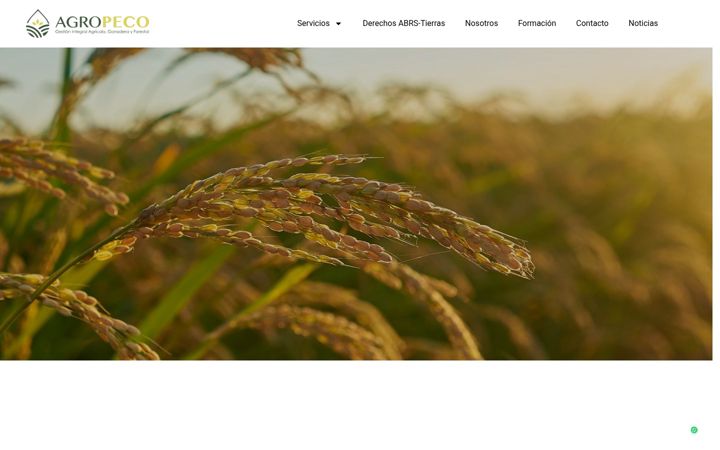 Screenshot von agropeco.es