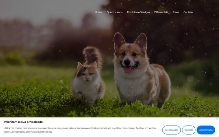 Screenshot of agropethorto.com.br