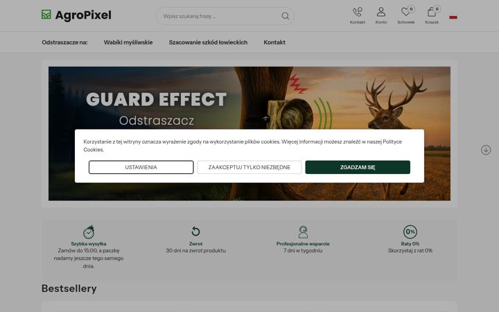 Screenshot of agropixel.pl