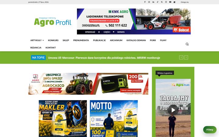 Screenshot von agroprofil.pl