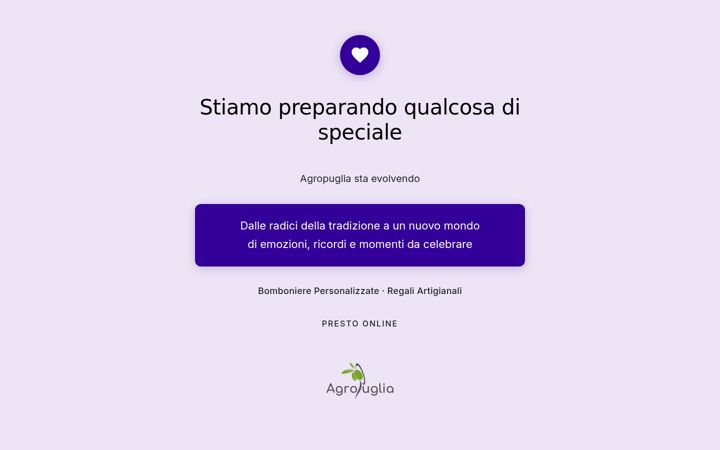 Screenshot of agropuglia.com