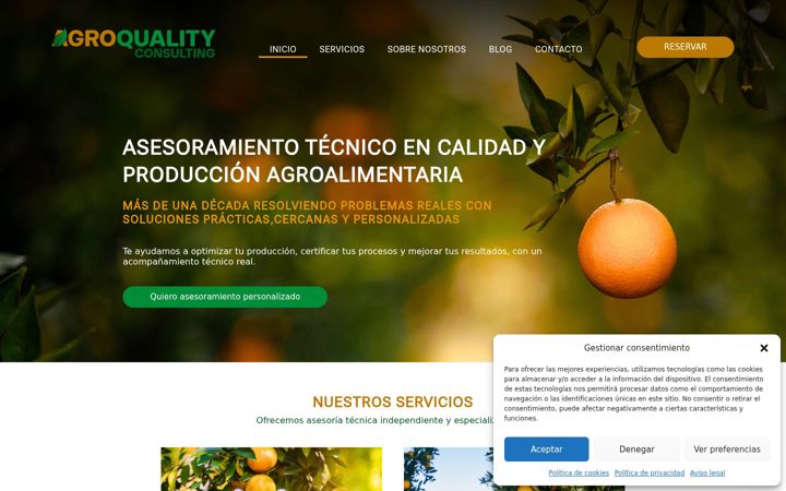 Screenshot of agroq.com