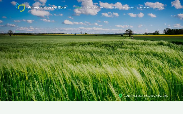 Screenshot of agroquimicosebro.com