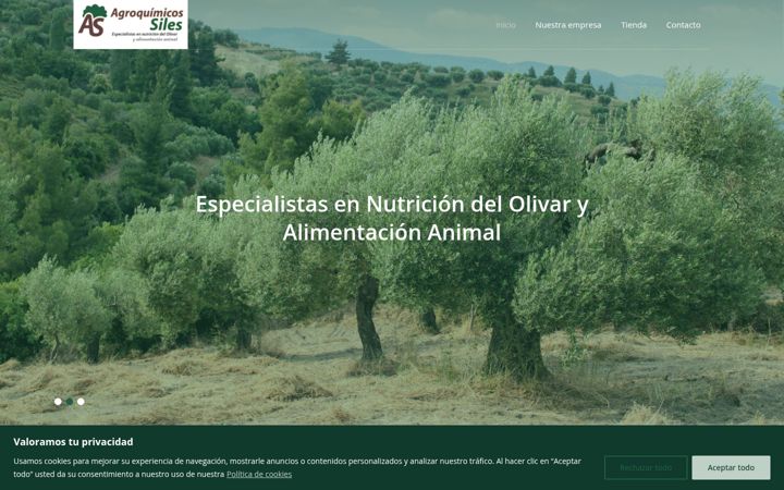 Posnetek zaslona agroquimicossilesp.com