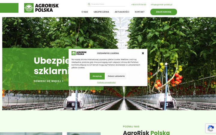 Screenshot of agrorisk-polska.pl