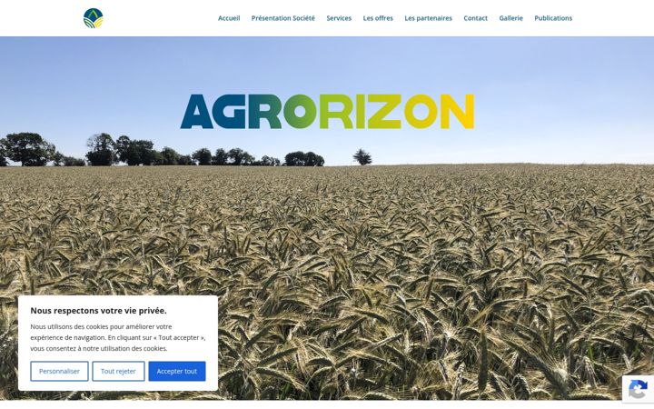 Zrzut ekranu agrorizon.fr