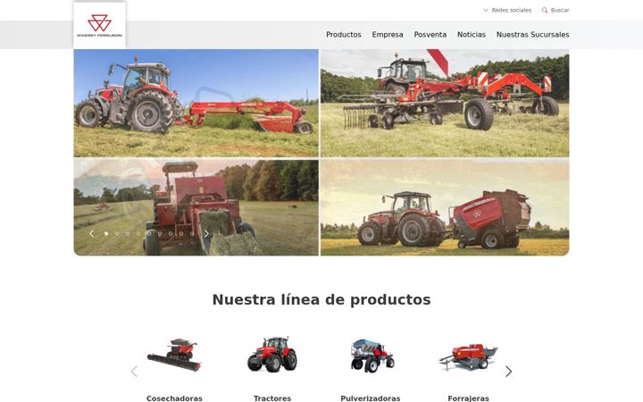 Snímek obrazovky agrosanjorge.com.ar