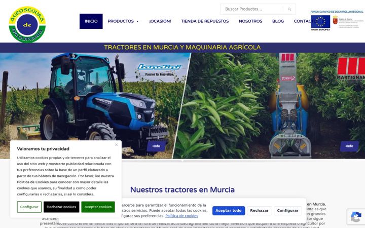 Screenshot of agrosegura.com