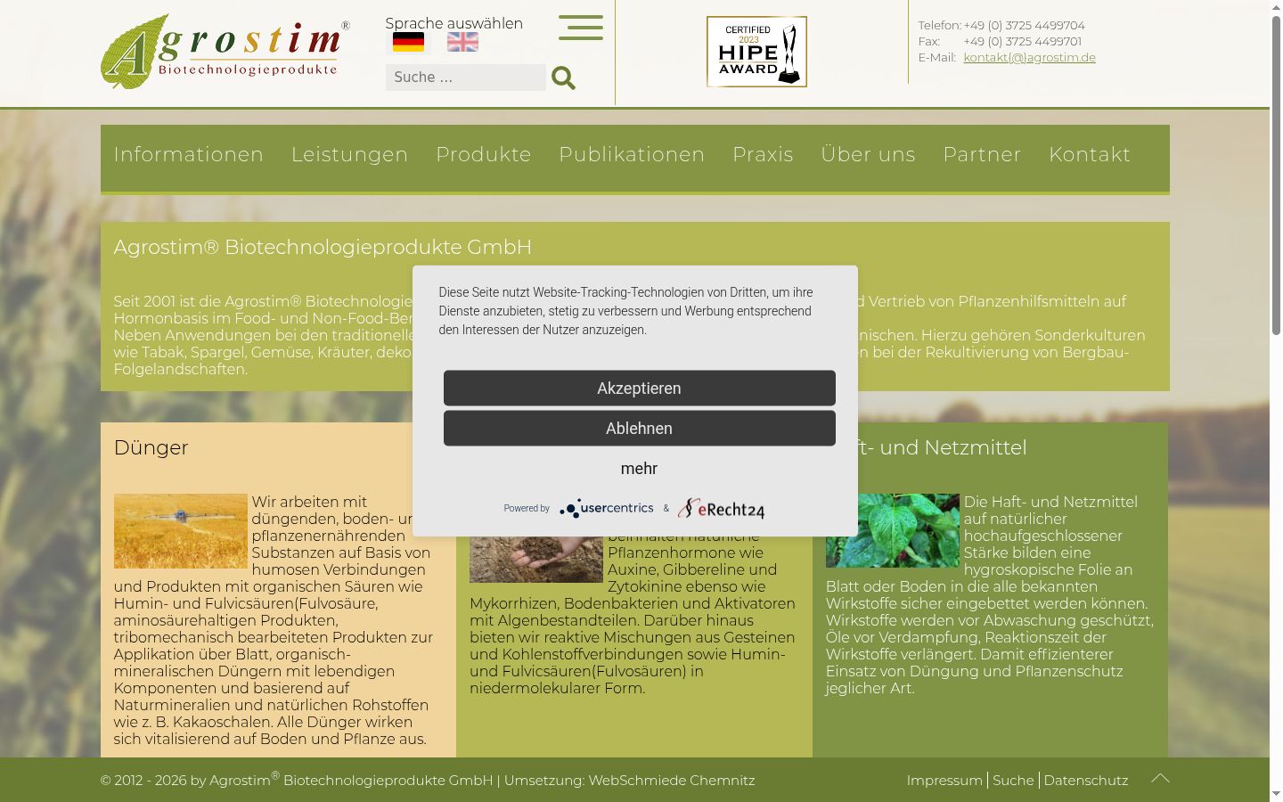 Screenshot tal-banner tal-kunsens muri qabel kwalunkwe interazzjoni