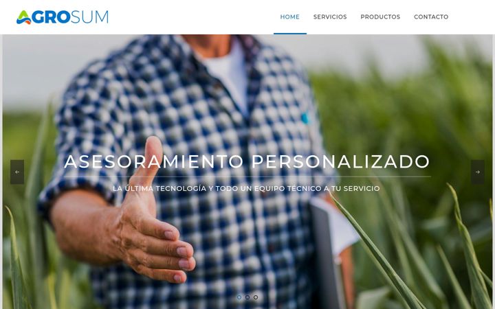 Screenshot of agrosum.com