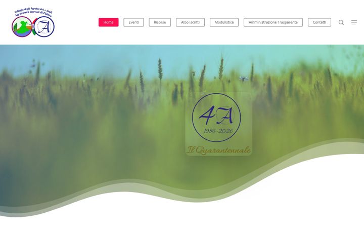 Captură de ecran a agrotecnicipadova.it