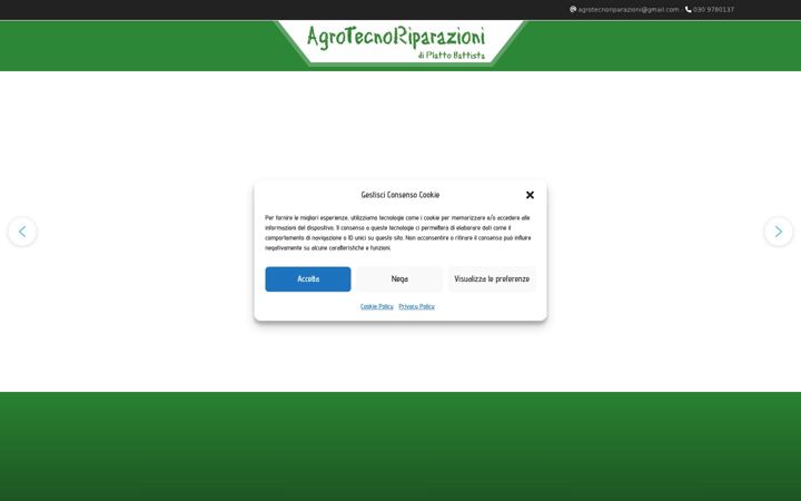 Screenshot of agrotecnoriparazioni.it