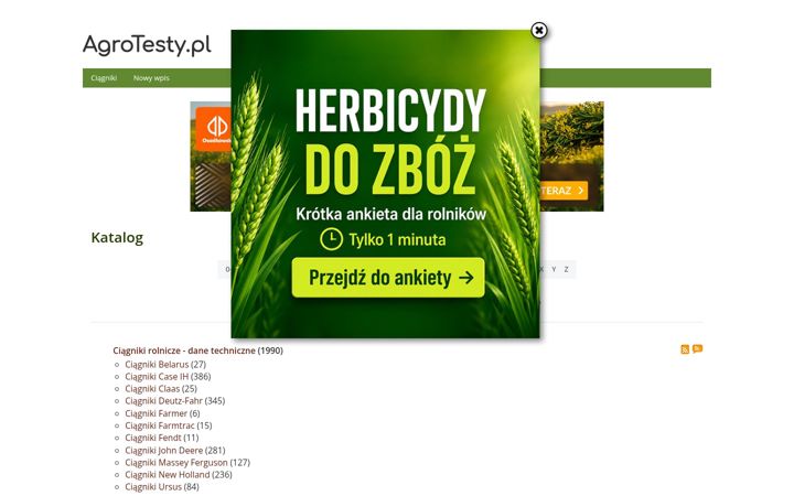 Screenshot of agrotesty.pl