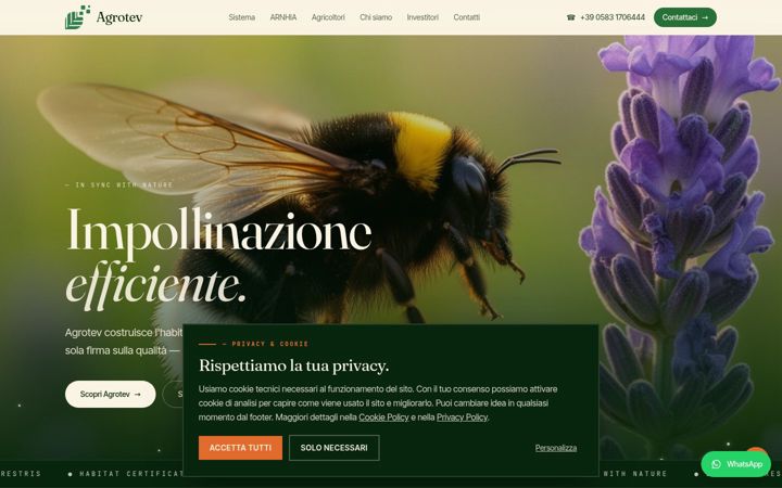 Screenshot of agrotev.com