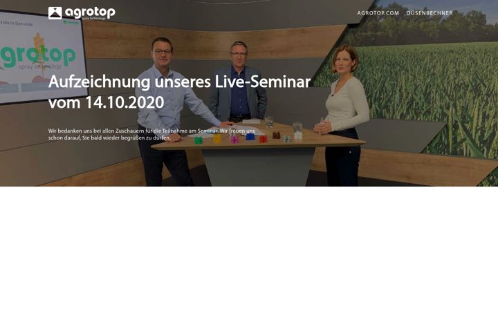 Screenshot of agrotop.tv