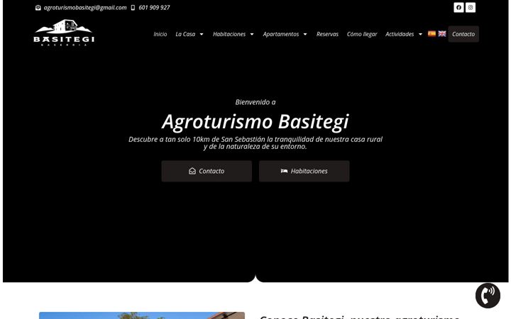 Екранна снимка на agroturismobasitegi.com