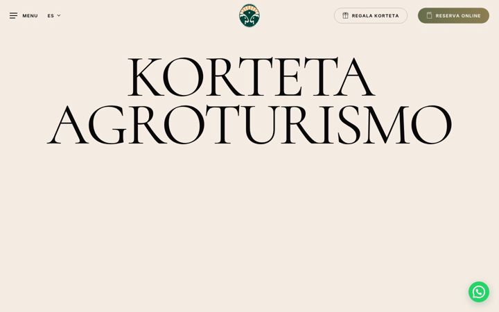 Екранна снимка на agroturismokorteta.com