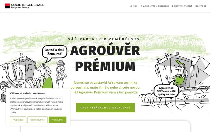 Screenshot of agrouverpremium.cz