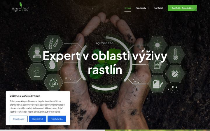 Screenshot of agrovea.sk