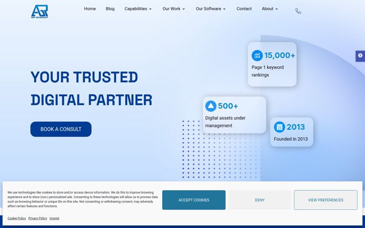 Screenshot of agrtech.com.au